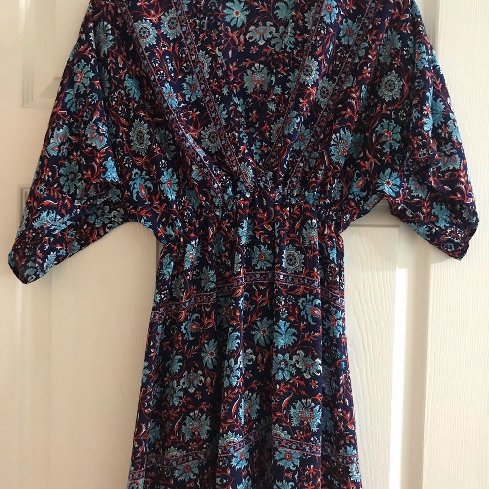 Beautiful blue floral tunic